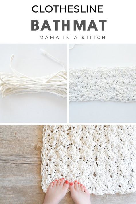 Crochet Bath Mat, Large Crochet Hooks, Crochet Mat, Crochet Rug Patterns, Crochet Curtains, Crochet Ornaments, Crochet Kitchen, Crochet Decoration, Crochet Home Decor