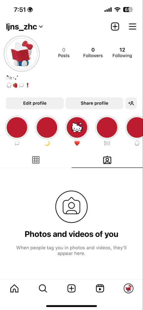 hello kitty red instagram profile cute basic Hello Kitty Username Ideas, Hello Kitty Instagram Highlight Cover, Tiktok Account Ideas, Ig Profile Ideas, Icons Hello Kitty, Ig Theme, Profile Cute, Red Hello Kitty, Ig Feed Ideas