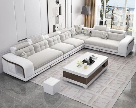 Dröm Hus Planer, Latest Sofa Set Designs, Modern Living Room Sofa Set, बेडरूम डिजाइन, L Shaped Sofa Designs, Stylish Sofa Sets, Corner Sofa Living Room, Stylish Living Room Furniture, Sofa Couch Design