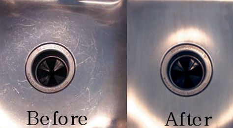 Metal Sink, Tile Cleaners, Stainless Sink, Stainless Steel Refrigerator, Stainless Steel Sink, Clean Sink, Homemade Cleaning Products, Stainless Steel Cleaning, Stainless Steal