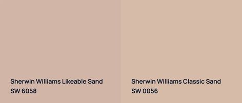 Sw Likeable Sand, Sherwin Williams Classic Sand, Likeable Sand, Sand Paint Color, Neutral Paint Colors, Romantic Country, Neutral Paint, How To Be Likeable, Spare Room