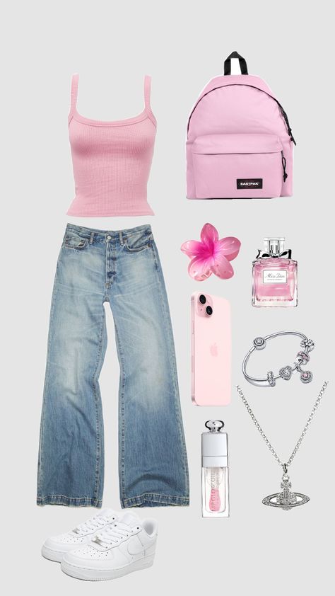 pink💕 Pink Concert Outfit Ideas, Concert Outfit, Fitness Inspo, Aesthetic Clothes, Outfit Inspo, Cute Outfits, Concert, Pink, Clothes