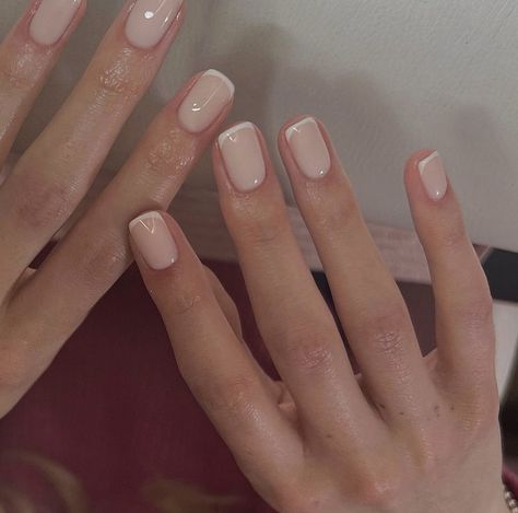 Milky French Nails, Dreamy Nail, Nail Beds, Milky Nails, Casual Nails, Nail Bed, Healthy Nails, French Tip Nails, French Manicure