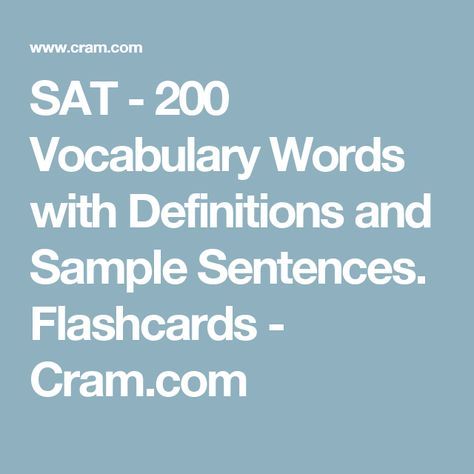 Sat Words List Definitions, Sat Words, Words With Definitions, Computer Craft, Vocabulary Words With Meaning, Sat Vocabulary, Words Definitions, Words With Meaning, Words List