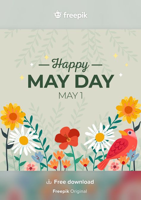 May Day Social Media Post, Happy May Day Greetings, Happy May Day Images, Happy May Day Quotes, May Day Poster Design, May Day Quotes Inspiration, May Day Images, Month Of May Wallpaper Backgrounds, May Day Wishes