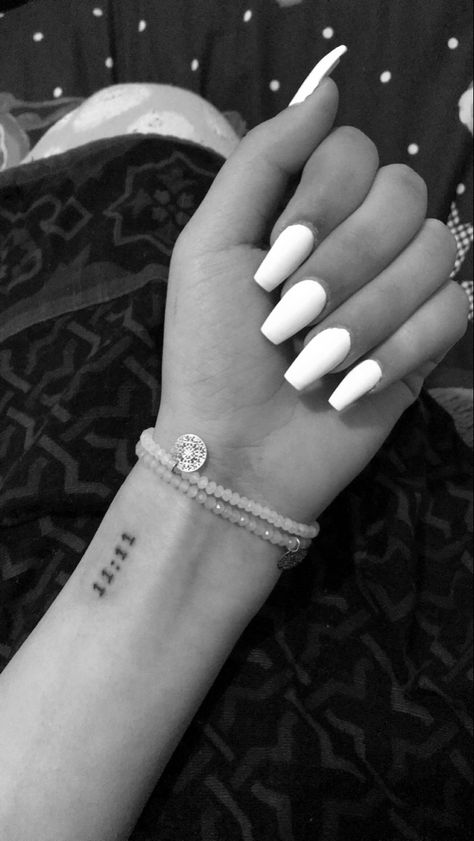 1111 Hand Tattoo, 2222 Tattoo, Side Of Hand Tattoos For Women, Tattoo Numeros, 11:11 Tattoo, 11 11 Tattoo, Ankle Tattoo For Girl, Side Hand Tattoos, Tattoos For Dog Lovers