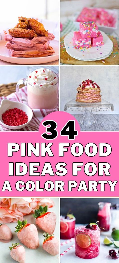 Barbie Party, Pink Desserts, Strawberry Desserts, Pink Party Snacks, Flamingo Party Food, Barbie Birthday Party Mean Girls Movie Night, Movie Night Appetizers, Barbie Food Ideas, Diy Birthday Treats, Pink Party Snacks, Barbie Movie Party, Pink Food Ideas, Slumber Party Foods, Girls Night Snacks