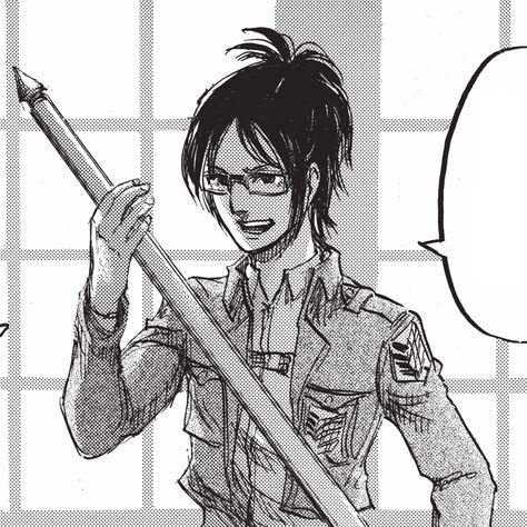 Hange Zoe Manga, Manga Dark, Aot Manga, Hange Zoe, Survey Corps, Anime