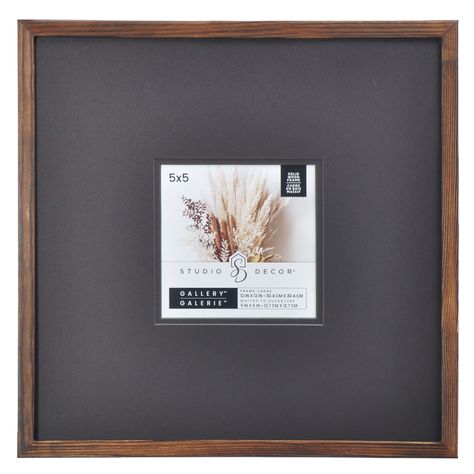 "Buy the Dark Wood Frame with Mat, Gallery by Studio Décor® at Michaels. This wooden frame has a contemporary design and looks great in almost any décor. With its black mat, this frame is perfect for displaying a cherished photograph or artwork. This wooden frame has a contemporary design and looks great in almost any décor. With its black mat, this frame is perfect for displaying a cherished photograph or artwork. Details: Dark brown Black double mat Available in multiple sizes Thick layer of g Vertical Gallery Wall, Dark Wood Frame, Picture Gallery Wall, Black Rooms, Photo Tiles, Hanging Picture Frames, Dark Pictures, Gallery Wall Frames, Wall Frames