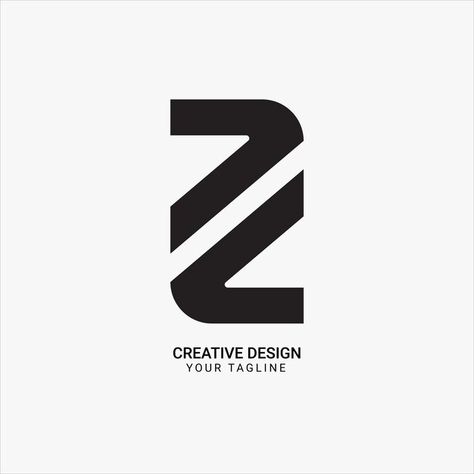 Z Monogram Logo, Z Monogram, Z Initial, Estate Logo, Unique Logo Design, Initial Monogram, Real Estate Logo, Modern Branding, Unique Logo