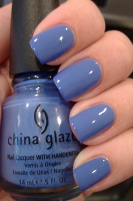 Opi Nail Polish Colors, Cute Nail Polish, Blue Nail, Glitter Nail Polish, Colorful Nail Designs, China Glaze, Fancy Nails, Nail Polish Colors, Love Nails