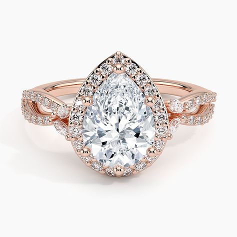 Marquise Cut Diamond Engagement Rings, Tacori Engagement Rings, Antique Style Rings, Lab Diamond Engagement Ring, Rose Gold Diamond Ring, Yellow Gold Setting, Gold Halo, Engagement Rings For Men, Halo Diamond Ring