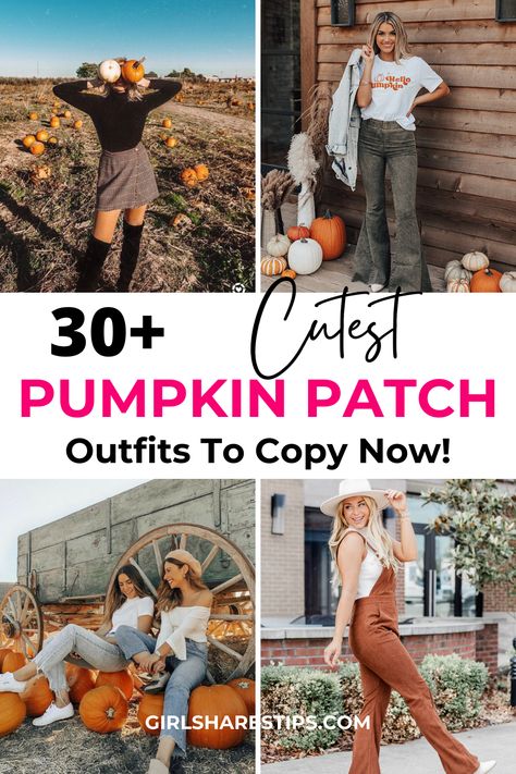 From cozy sweaters and ankle boots to chic plaid shackets and denim jackets, we've got all the outfit inspiration you need for your next trip to the pumpkin patch. | Pumpkin patch outfit | pumpkin patch outfit ideas | pumpkin patch outfits | pumpkin patch outfit women | family pumpkin patch pictures | pumpkin patch photoshoot family | pumpin patch photoshoot | fall pumpkin patch outfit | pumpkin patch outfit ideas | cute pumpkin patch outfit | pumpkin patch outfit women warm weather Pumpkin Patch Outfit For Hot Weather, Pumpkin Patch Dress Outfit, Pumpkin Patch Outfit 2023, Pumpkin Patch Outfit Women Warm Weather, Plus Size Pumpkin Patch Outfit, Warm Pumpkin Patch Outfit, Pumpkin Patch Outfit Hot Weather, Pumpkin Picking Outfit Fall, Cute Pumpkin Patch Outfits