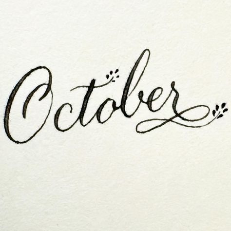 I have always imagined the calendar in my head as JFMAMJJA Sept-October-November-December The last four months are more deliberate, exciting and the ones I look forward to, every year! Here’s to an enriching, exciting slow October filled with love and joy! . . Copperplate script on handmade paper with Sumi ink and Nikko G nib . . #copperplate #calligraphy #copperplatecalligraphy #october #copperplatepractice #copperplatescript #calligraphymasters #calligraphylettering #discover #sumii... October Calligraphy, November Calligraphy, Copperplate Calligraphy, Sumi Ink, Nikko, In My Head, Cool Fonts, Handmade Paper, Calligraphy