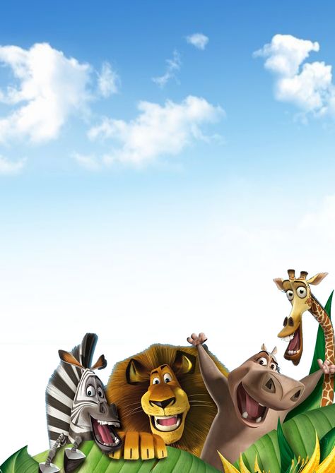 Madagascar Cartoon, Madagascar Wallpaper, Madagascar Movie Characters, Baby Jesus Pictures, Madagascar Party, Madagascar Movie, Madagascar 1, Jungle Theme Birthday Party, Male Cartoon Characters