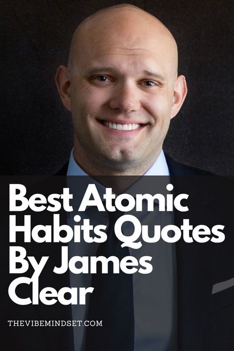 James Clear Atomic Habits, Atomic Habits Quotes, Habits Quotes, Habit Quotes, James Clear, Atomic Habits, Intrinsic Motivation, Author Quotes, Positive Habits