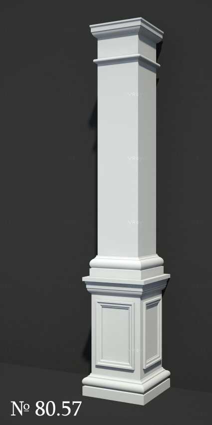 70+ Models of Decorative Columns in 3D formats: STL, SKP, 3DS, OBJ • [ArtFacade] Square Pillar Design Interior Modern, Piller Design Ideas Modern Tiles, Modern Pillar Design, Piller Design Ideas Modern, Front Pillar Design, Square Pillar Design, Pillar Design Interior, House Pillar Design, Column Design Ideas