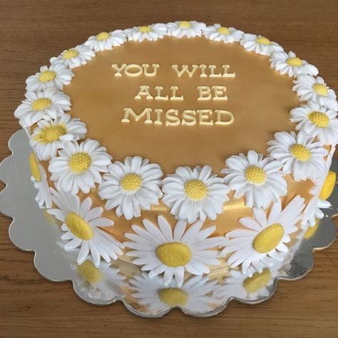 Goodbye cake, au revoir cake, you will all be missed Miss You Cake Ideas, Miss You Cake, We Will Miss You Cake, Fairwell Cake Ideas, Farewell Cake Designs, Farewell Cake Ideas, Farewell Decoration, Leaving Cake, Goodbye Cake