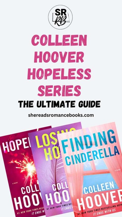 Hopeless Series by Colleen Hoover: The Ultimate Guide – She Reads Romance Books Colleen Hoover Series Books, Colleen Hoover Book Quotes, Hopeless Colleen Hoover, Colleen Hoover Book, High School Romance, Colleen Hoover Books, Over Love, Romantic Photos Couples, Good Readers