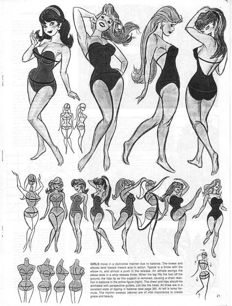 How To Draw Retro Cartoons, Pin Up Poses Reference, Rubberhose Style, Preston Blair, 1930s Cartoons, Model Sheet, Animation Reference, Retro Cartoons, Old Cartoons