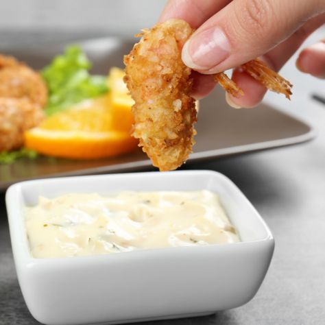 Red Lobster Coconut Shrimp, Coconut Shrimp Dipping Sauce, Shrimp Sauce Recipes, Coconut Shrimp Sauce, Copycat Red Lobster, Shrimp Dipping Sauce, Mcdonald's Burger, Delicious Chicken Salad, Fast Food Restaurants