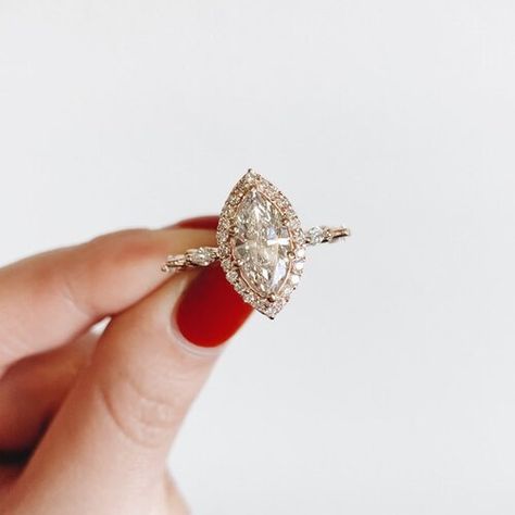 Engagement Rings Marquise Cut, Rings Marquise Cut, Flirty Wedding Dress, Marquis Engagement Rings, Marquise Engagement Ring Halo, Ring With Halo, Marquise Engagement Ring, Diana Ring, Marquise Cut Engagement Ring