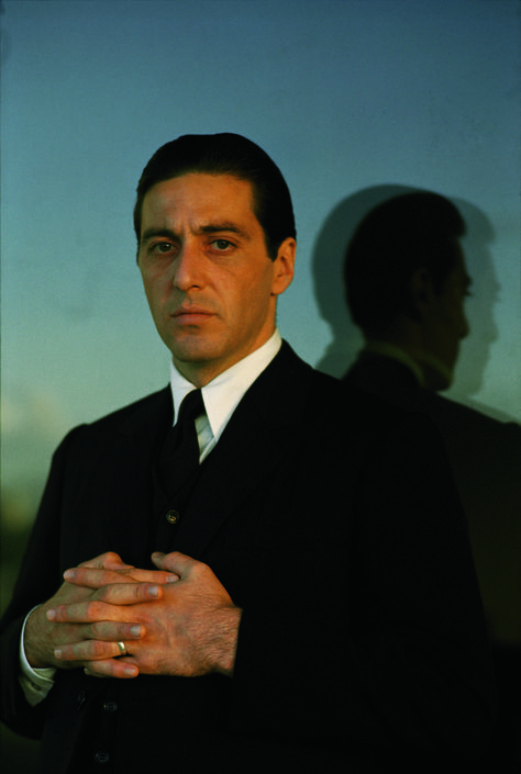 Portrait of Don Michael Corleone played by Al Pacino. Corleone Family, Young Al Pacino, Don Vito Corleone, Michael Corleone, Donnie Brasco, Don Corleone, Godfather Movie, The Godfather Part Ii, Sir Anthony Hopkins