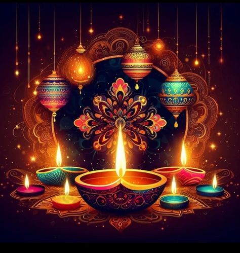 Diwali Holiday, Diwali Greetings, Diwali Festival, Beautiful Greeting Cards, Holiday Background, Lord Krishna Images, Indian Festivals, Krishna Images, Happy Diwali