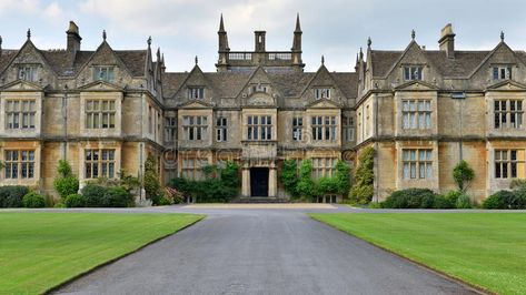 Old Country House. Driveway and Exterior View of an Old English Country House Bu , #AD, #Exterior, #View, #Driveway, #Country, #House #ad English Manor Houses Country Estate, English Country House Exterior, Old English Manor, English Estates, Old Country House, Country House Exterior, Old Money House, Old Country Houses, Modern Restaurant Design