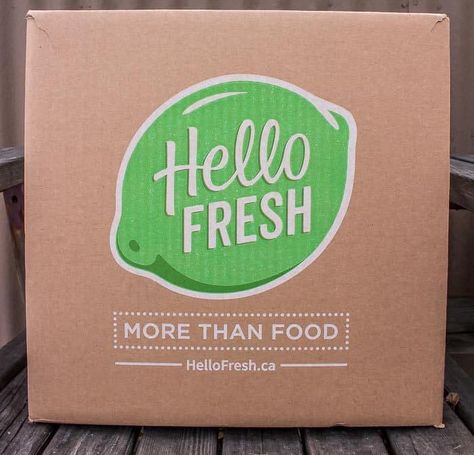 Our Honest HelloFresh Canada Review Hello Fresh Box, Cooking Box, Veggie Box, Pre Made Meals, Food Subscription Box, Meal Kit Delivery Service, Hello Fresh Recipes, Healthy Meals To Cook, Hello Fresh