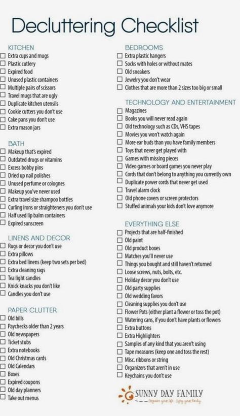 Cleaning Bedroom Checklist, Bedroom Checklist, Decluttering Checklist, Expired Food, Declutter Checklist, Declutter Challenge, Family Command Center, Homemade Cleaning Solutions, House Cleaning Checklist