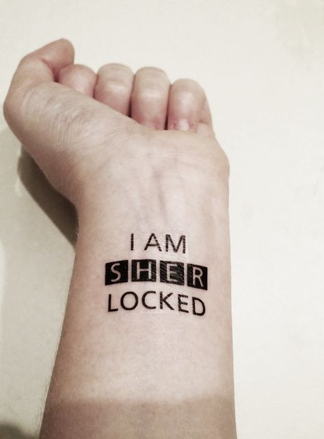 Sherlock I am Sherlocked Sherlock Eurus, Sherlock Holmes Tattoo, Sherlock Tattoo, Shinee Sherlock, Sherlock Holmes Wallpaper, I Am Sherlocked, Fandom Tattoos, S Tattoos, Sherlock Holmes Benedict