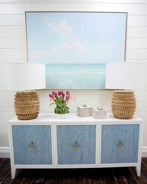 Coastal Entryway Ideas, Pineapple Girl, Coastal Entryway, Daniel Island, Unique Table Lamps, Coastal Modern, Front Entrance, Coastal Furniture, Contemporary Ring