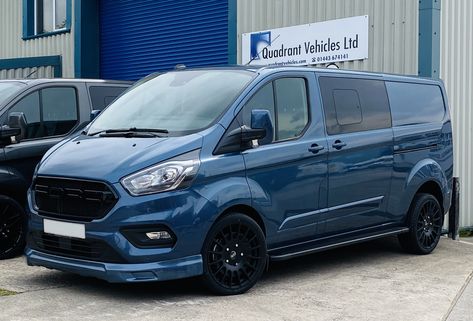 Ford Custom Van, Ford Transit Custom Camper, Family Van, Black Rhino Wheels, Minivan Camping, Transit Van, Hire Purchase, Ford Transit Custom, Custom Campers