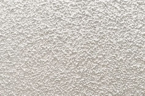 How to Paint a Popcorn Ceiling - This Old House Wall Texture Types, Stucco Ceiling, Drywall Texture, Orange Peel Texture, Types Of Ceilings, Using A Paint Sprayer, Ceiling Texture, Popcorn Ceiling, Painted Trays