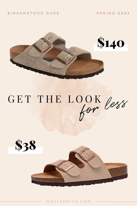 birkenstock arizona footbed sandal dupe from amazon Amazon Fashion Finds, Comfy Sandals, Sandals Outfit, Footbed Sandals, Birkenstock Sandals, Birkenstock Arizona, Amazon Fashion, Sandals Summer, Get The Look