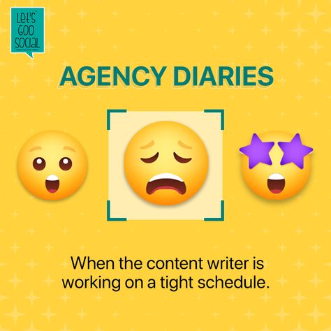 he many emotions of people working in a digital marketing agency! #AgencyLife. .#letsgoosocial #marketingagency #LGSdope #lifeatletsgoosocial #agencydiaries Digital Marketing Carousel, Marketing Jokes, Motivational Post, Social Post, Motivational Posts, Creative Marketing, Social Media Design Inspiration, Content Ideas, Post Ideas