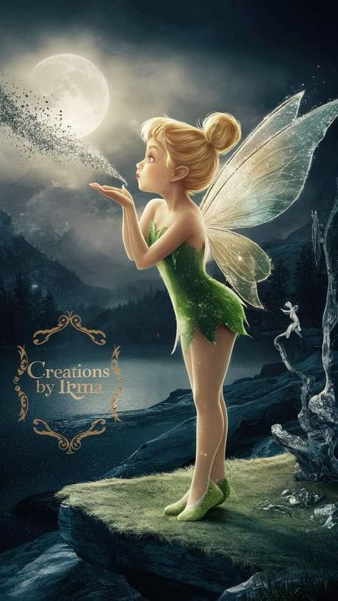 Tinker Bell Wallpaper, Bell Wallpaper, Disney Stitch Tattoo, Tinkerbell Pictures, New Born Baby Girl, Summer Magic, Tinkerbell And Friends, Pig Wallpaper, Fairy Cosplay