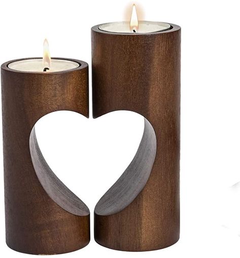 Unity Heart, Rustic Unity Candle, Heart Candles, Wood Tea Light Holder, Heart Candle Holder, Tea Light Candle Holders, Small Candle Holders, Rustic Candle Holders, Heart Candle