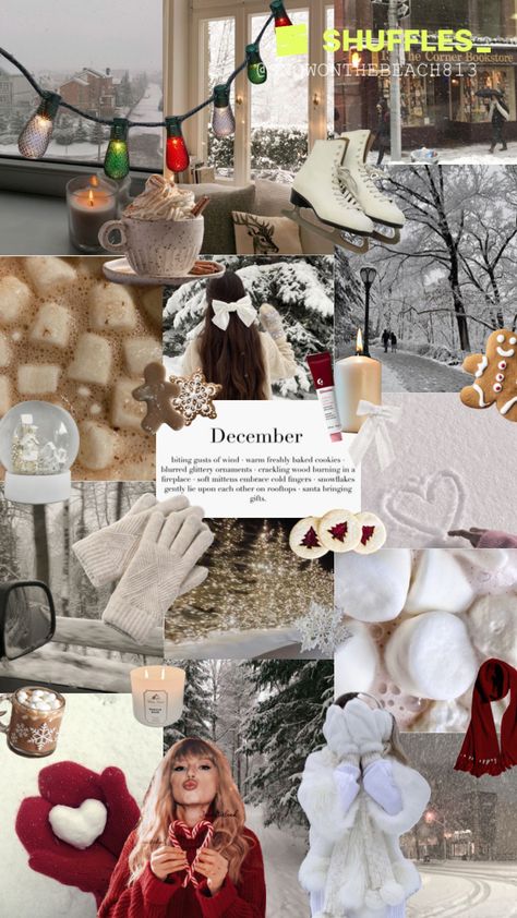 Winter Aesthetic Decor, November Christmas Wallpaper, Winter Aesthetic Phone Wallpaper, Cute Winter Aesthetic Wallpaper, White Snowflake Wallpaper, December Christmas Wallpaper, Snowy Christmas Aesthetic, Winter Aesthetic Collage, Cozy Winter Aesthetic Wallpaper