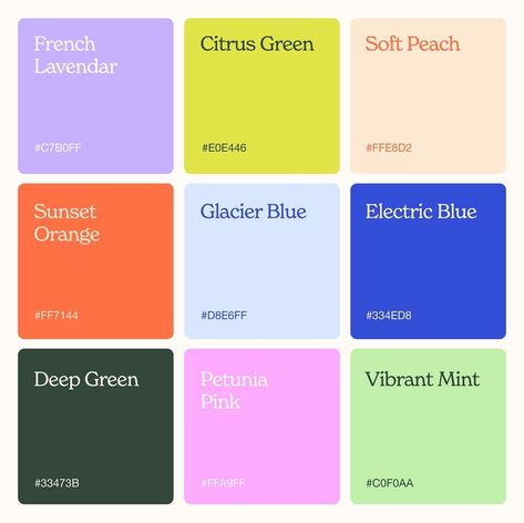 Bedroom Wall Decor Ideas, Color Design Inspiration, Hex Color Palette, Business Colors, Color Palette Bright, Brand Color Palette, Wall Decor Ideas, Color Palate, Bedroom Wall Decor