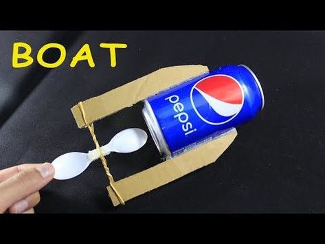 How To Make SPEED BOAT From Cardboard - YouTube Cardboard Boat, Boat Crafts, Make A Boat, Cardboard Toys, Diy Boat, Boat Projects, Speed Boat, Cub Scout, Stem Projects