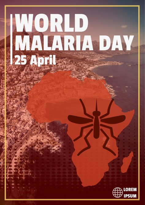 This Posters template is a great starting point for your next campaign World Malaria Day, Poster Drawing, Poster Designs, Poster Poster, Poster Ideas, Poster Template, Terms Of Service, Design Crafts, Beautiful Design