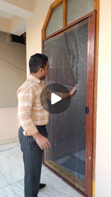 Mosquito Jali Door Design Modern, Mosquito Sliding Doors, Window Mosquito Net Ideas, Sliding Mosquito Net Door, Net Curtain Ideas, Mosquito Net Door Design Wooden, Mosquito Net Ideas, Mosquito Door Design, Mosquito Net Window