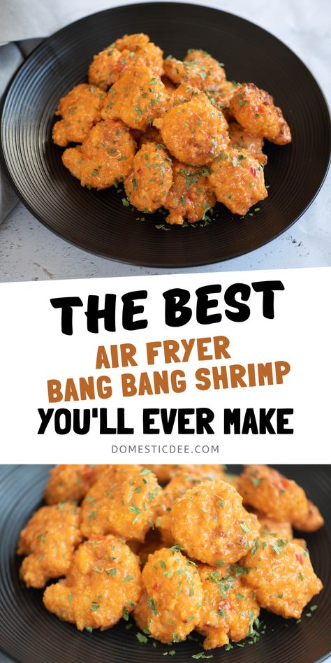 Air Fryer Bang Bang Shrimp, Bang Bang Shrimp Recipe, Air Fryer Shrimp, Fried Shrimp Recipes, Bang Bang Sauce, Bang Bang Shrimp, Popular Appetizers, Delicious Seafood Recipes, Best Seafood Recipes