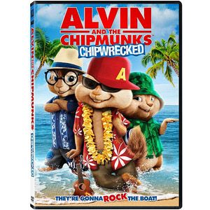 Alvin And The Chipmunks 3: Chipwrecked (Widescreen) Cardboard Ukulele, Alvin And The Chipmunks Chipwrecked, Chipmunks Movie, Mike Mitchell, The Chipettes, Jason Lee, Christina Applegate, Brown Eyeliner, Alvin And The Chipmunks