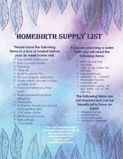 Home Birth Doula, Homebirth Essentials, Birth Space Ideas, Homebirth Space Ideas, Homebirth Supplies, Birth Ideas, Birth Space, Birth Advice, Calm Birth