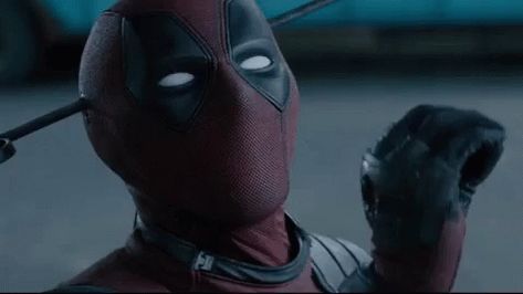 Deadpool Funny GIF - Deadpool Funny Fingers - Discover & Share GIFs Deadpool Pfp Gif, Discord Pp Gif, Deadpool Gif, Hokko Life, Deadpool Pfp, Funny Fingers, Book Gif, Deadpool Funny, Deadpool 3