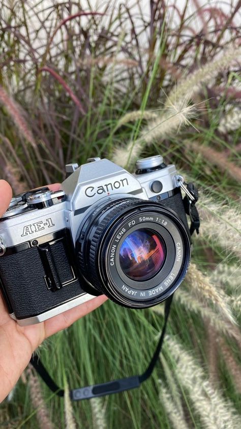 Canon Ae-1 35mm Film Camera, Film Camera Accessories, Ae-1 Canon, Canon Ae 1 Aesthetic, Canon Ae1 Photography, Canon Ae 1 Photos, Nature Aesthetic Vintage, Film Photography Landscape, Canon Film Camera