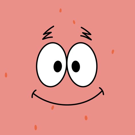 Patrick Star Face Wallpapers Patrick Drawing, Punisher Art, Hipster Drawings, Spongebob Square, Snowman Sign, Spongebob Birthday, Spongebob Wallpaper, Stitch Drawing, Patrick Star